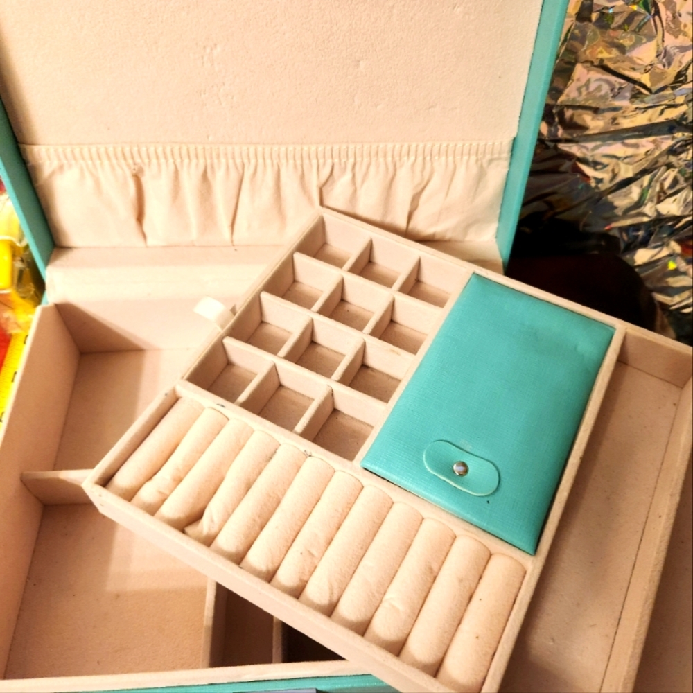 Turquoise jewelry box